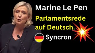 Marine Le Pen auf deutsch Frankreich wird sich verändern [upl. by Mcdermott560]