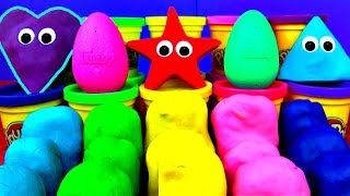 30 Play Doh Surprise Eggs FURBY BOOM LPS Peppa Pig Cars Disney Princess Barbie Mario Sonic FluffyJet [upl. by Annahsohs]