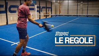 Le REGOLE BASE per iniziare a giocare a PADEL [upl. by Fineberg144]