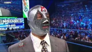 WWEcom Exclusive Triple H reveals Mil Mascaras as the first inductee in the WWE Hall of Fame [upl. by Nimajaneb]