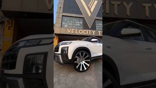 2024 Hyundai Creta modified with 20 inch alloy wheels Punjab [upl. by Asiluy]