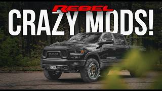 RAM 1500 REBEL ON FOX ELITE 25  BDS KIT  FUEL KEN BLOCK WHEELS  MODIFICATION3 [upl. by Geer602]