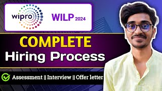 Wipro WILP 2024 Complete Hiring Process for BCA  Application to Offer Letter  StepbyStep Guide [upl. by Aicatsue]