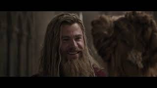 Thor amp Rocket Retrieving Reality Stone Scene Hindi Thor Meet Mom Avengers Endgame Movie Clip 4k [upl. by Olegnalehcim]