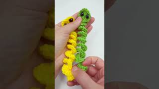 🧐🧐🧐Crochet Worry Worm [upl. by Modnar]