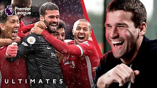 Liverpool GK Alisson names his ULTIMATE Premier League moment [upl. by Wilkinson]