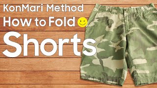 KonMari Method How to fold Shorts English edition [upl. by Combes]