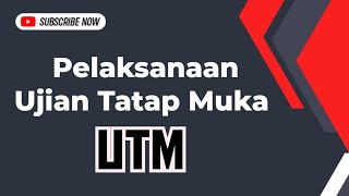 Pelaksanaan Ujian Tatap Muka  UAS amp UJIAN TAP [upl. by Sivar639]