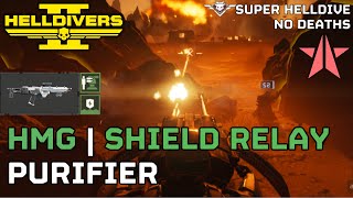 Medic Loadout amp HMG Emplacement Gameplay  HELLDIVERS 2 10 difficulty no deaths [upl. by Obellia]