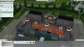 Sims 4 Build  CC  Westerburg High School  Part two of [upl. by Harvison]