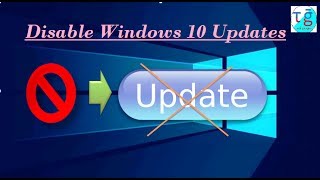 How to stop permanently Windows 10 Automatic Updates  Working 100 [upl. by Einiar]