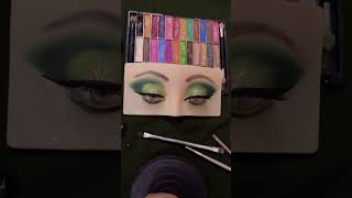 🦜 parrot green eyes makeup Beautywithmuqadas06 youtube eyemakeup viralshort [upl. by Anyek]