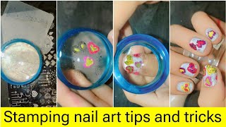 How to use stamping nail kit  Nail stamping tutorial tips and tricks 2024 [upl. by Kara]