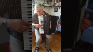 Peter Moger amp Zsolt Kardos by Serenellini Accordions [upl. by Ihtraa844]