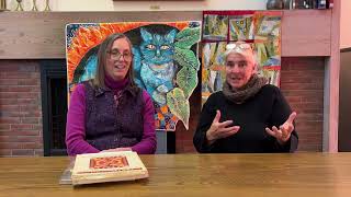 Ledyard Gallery Interview  Margaret Sheehan and Cindy Heath [upl. by Eednus464]