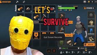 lets survive a new game with great design gaming games androidgames newgame [upl. by Negam679]