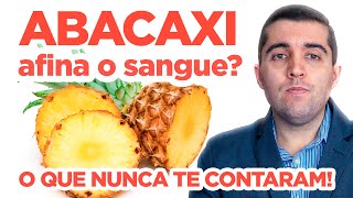 Impressionante efeito do abacaxi para ralear sangue e desentupir veias com má circulação ou coágulos [upl. by Onihc122]