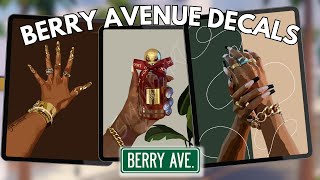 BERRY AVENUE DECAL CODES [upl. by Ikkela]