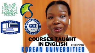 How to Apply to Korean Universities Spring 2023 Courses Taught in English  International Student [upl. by Ehcrop]