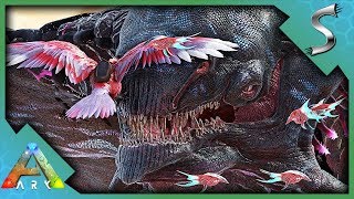 I CREATED A MUTATED ARGENTAVIS ARMY TO FIGHT BOSSES  Ark Survival Evolved Cluster E145 [upl. by Eilrebma476]