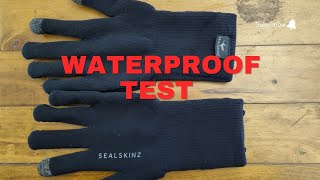 Sealskinz Waterproof Gloves Review hiking best review [upl. by Adiol]