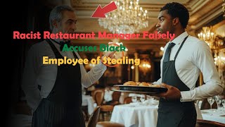 Racist Restaurant Manager Falsely Accuses Black Employee of Stealing racist story [upl. by Ashjian948]