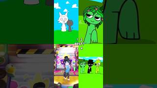 Sprunki cute and FearAnimation Meme memes shorts​ mytalkingangela2 [upl. by Arnulfo245]