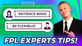 FPL Experts 5 Top Tips for Success  FANTASY PREMIER LEAGUE 202425 [upl. by Vod]