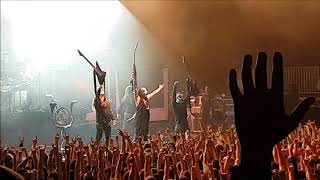 the Slayer Lamb of God Anthrax Behemoth and Testament concert NO MUSICJust clips [upl. by Airal]