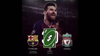 Liverpool VS Barcelona 💀 FCBarcelona LiverpoolFC [upl. by Alrzc]