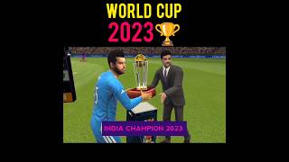 World Cup 2023🏆  shorts cricket gaming [upl. by Reffinej]