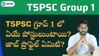 TSPSC Group 1 Jobs List amp Job Profile  Telangana Group 1 Posts  TSPSC Upcoming Notification 2022 [upl. by Absa]