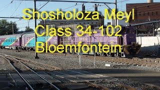 SOUTH AFRICAN TRAINS SHOSHOLOZA MEYL [upl. by Mackey252]