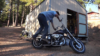 Harley Davidson Shovelhead Points Installation and Timing [upl. by Nohsyar]