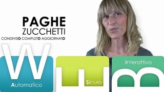 Paghe Web Zucchetti automatico sicuro interattivo [upl. by Malina]