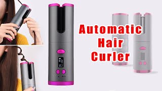 Wireless Automatic Hair Curler [upl. by Garnet]