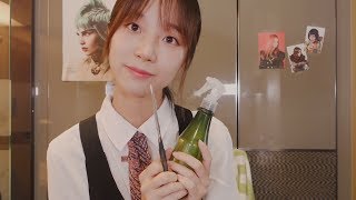 Relaxing Hair Salon✂️ ASMR Haircut amp Shampoo [upl. by Winser86]