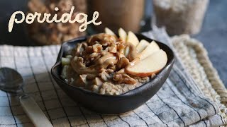 PORRIDGE PERFETTO come prepararlo  Ricetta base  3 idee [upl. by Darwen]