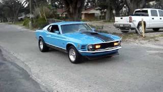 1970 Mach1 burnout [upl. by Alves947]