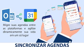 Como Sincronizar agendas  Microsoft e Google Celular [upl. by Itsuj]