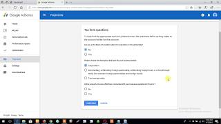 How To Submit W9 Tax Info For USA Google Adsense Verification 2021 Working Method [upl. by Inuat537]