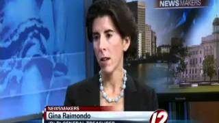 Newsmakers 1111 Gina Raimondo [upl. by Ahsaz]