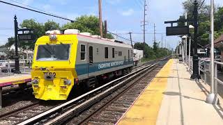 LIRR TC82 at Gibson and Prospect Avenue crossing in Woodmere NY [upl. by Gotthard]