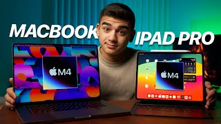 M4 iPad Pro vs M4 MacBook Pro Which One Should You BUY [upl. by Fleck]