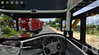 BUS SIMULATOR INDONESIA MOD SR2 SCANIA K410IB [upl. by Monah42]