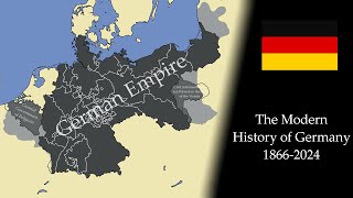 The Modern History of Germany Every Month 18662024 [upl. by Hanyaz787]