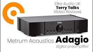 Terry Talks Metrum Acoustics ADAGIO Digital Preamplifier [upl. by Phelgon]