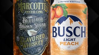 Marcotte Buttered Brown Sugar Whiskey x Busch Light Peach [upl. by Jarin994]