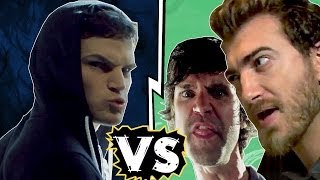 YouTuber Rap Battles  Julian Smith VS Rhett and Link  An Epic Rap Battle [upl. by Ahsenev]