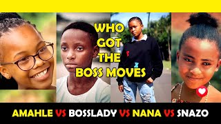 NANA ZWANE BOSSLADY AMAHLE SNAZO WHO GOT THE BOSS MOVES ATBS VS ATGS [upl. by Cecilio]